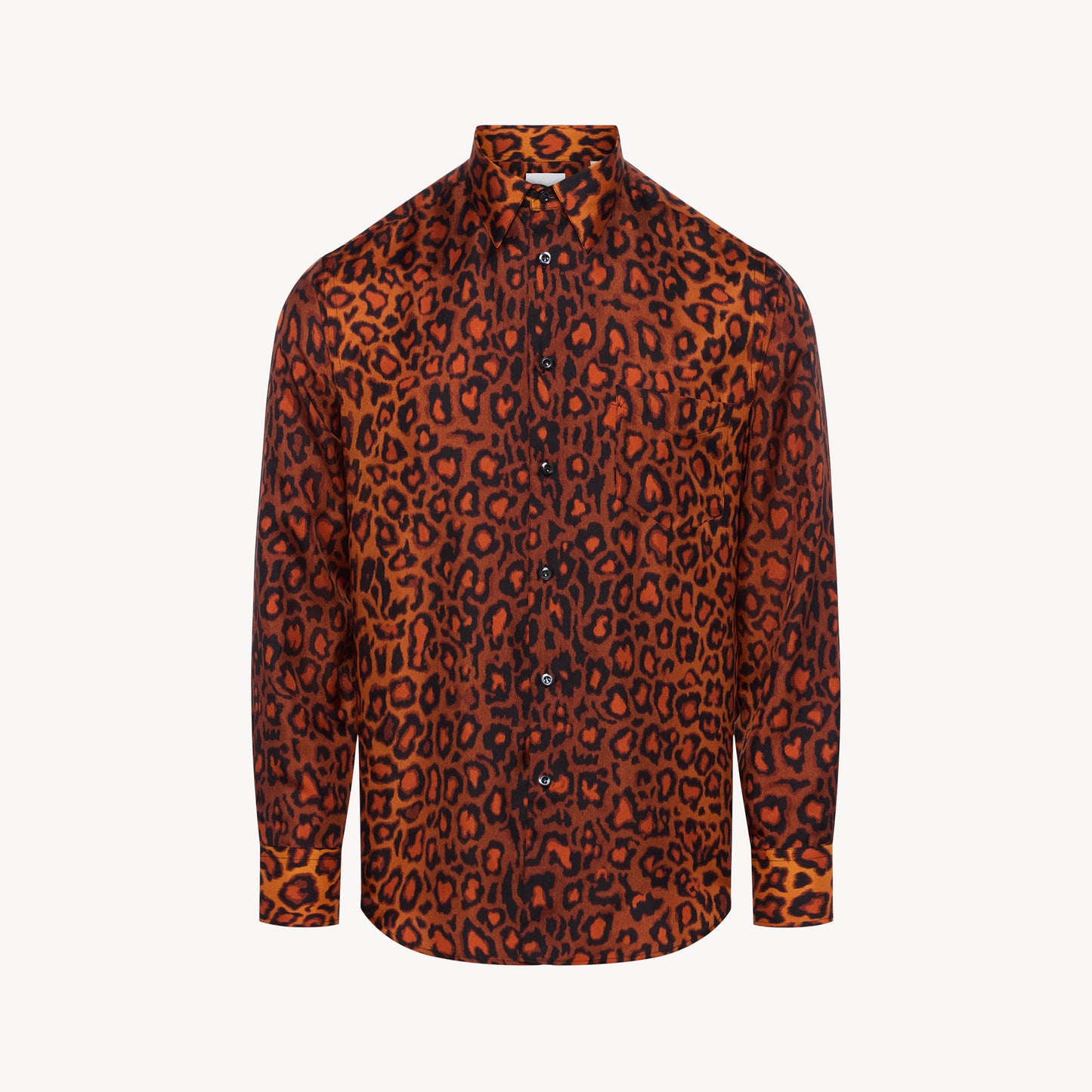 Vintage Leopard Silk Model One Shirt