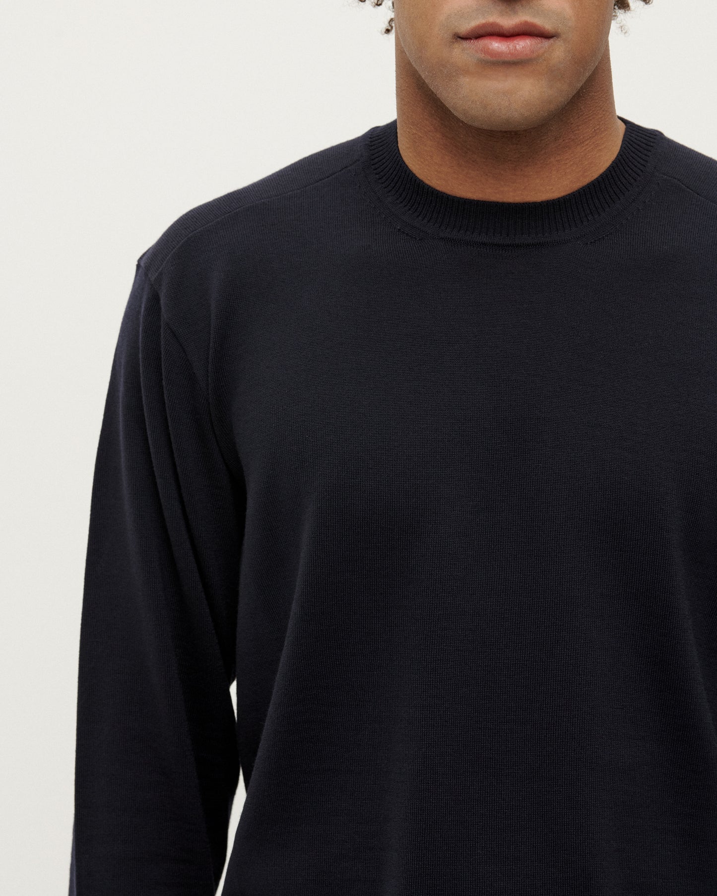 Navy Lightweight Crewneck