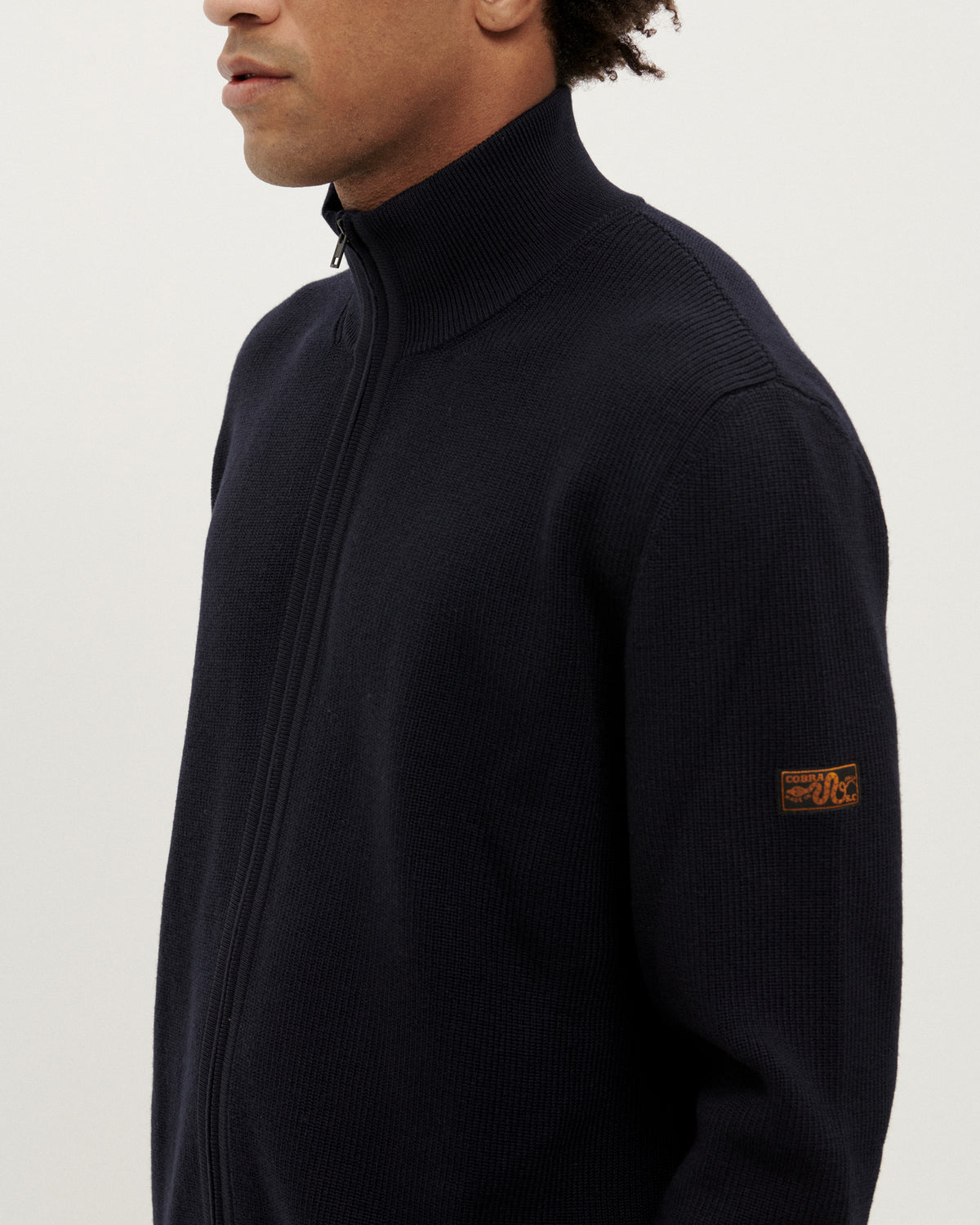 Navy Full Zip