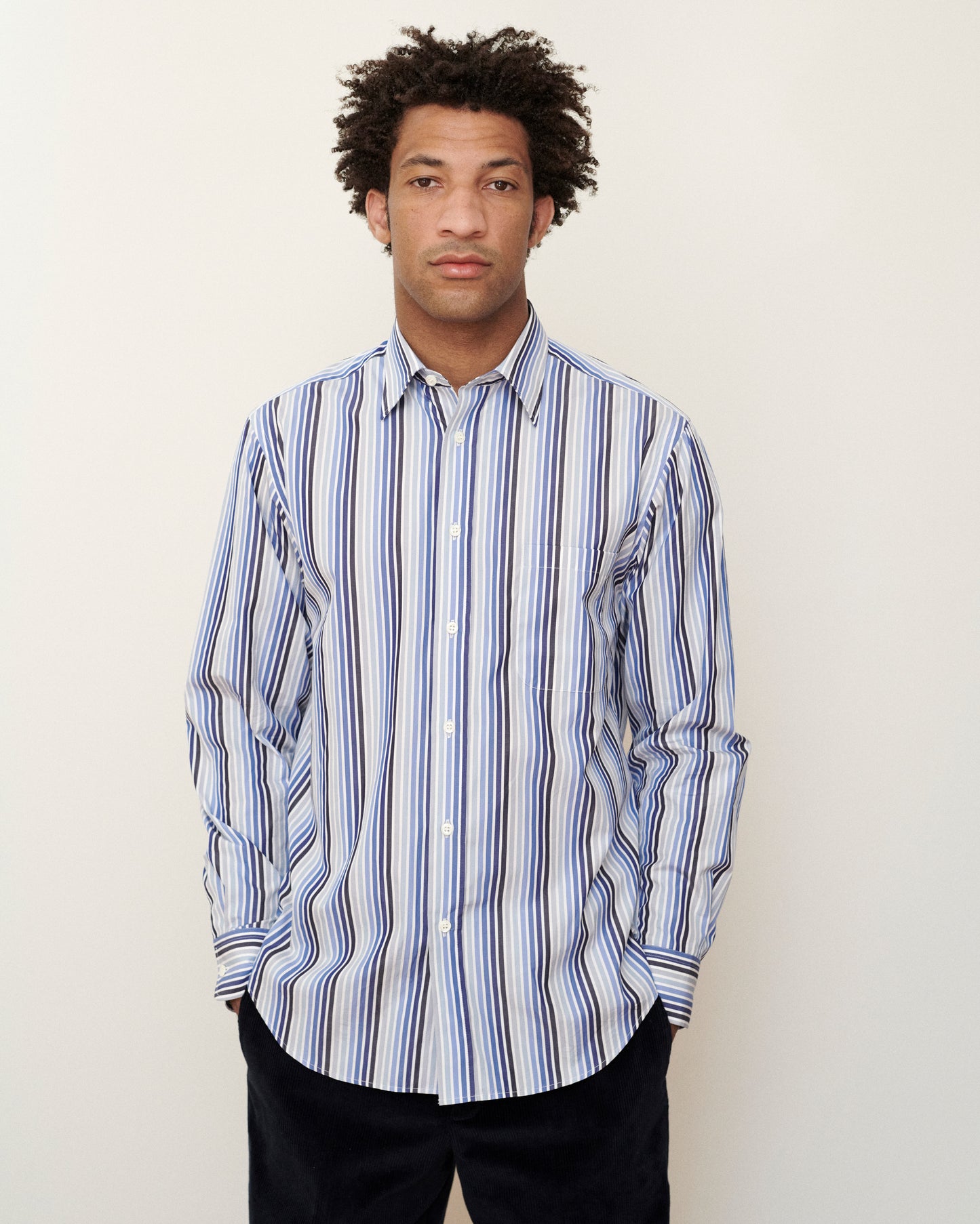 Vintage Stripe Cotton Liam Shirt