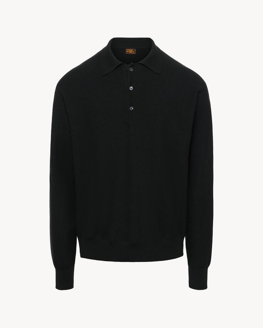 Black 90'S Polo