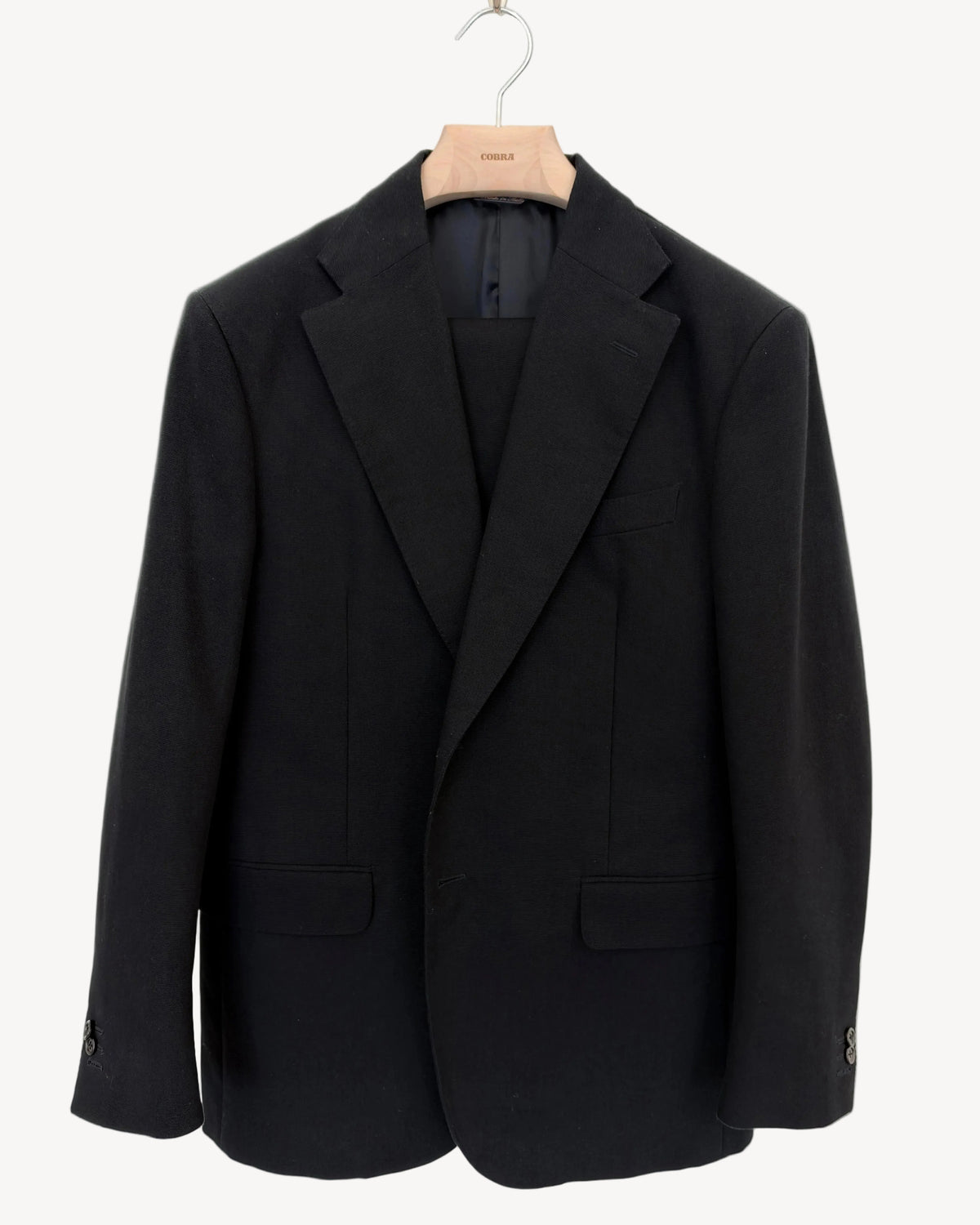 Black Canvas Artist Suit
