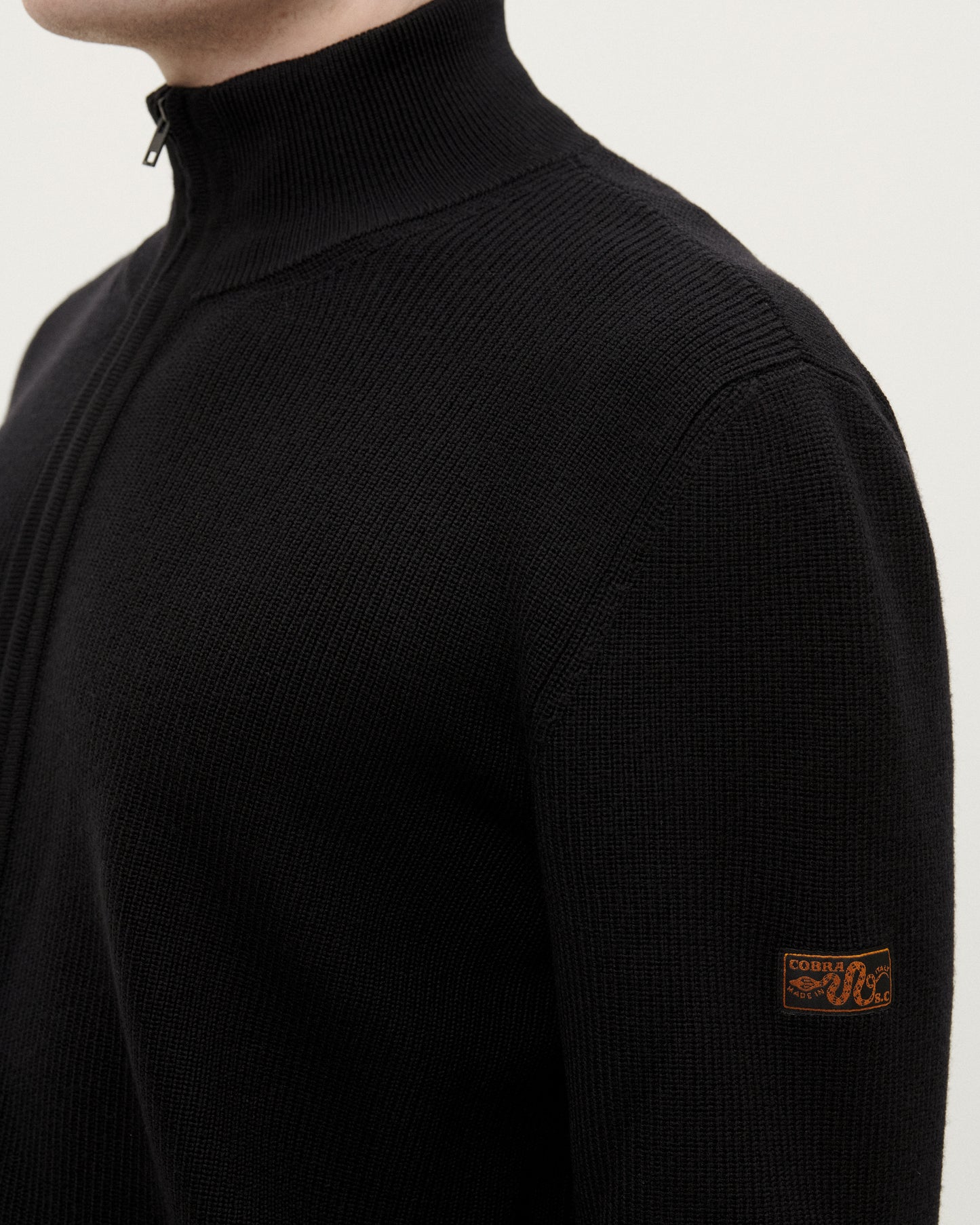 Black Full Zip