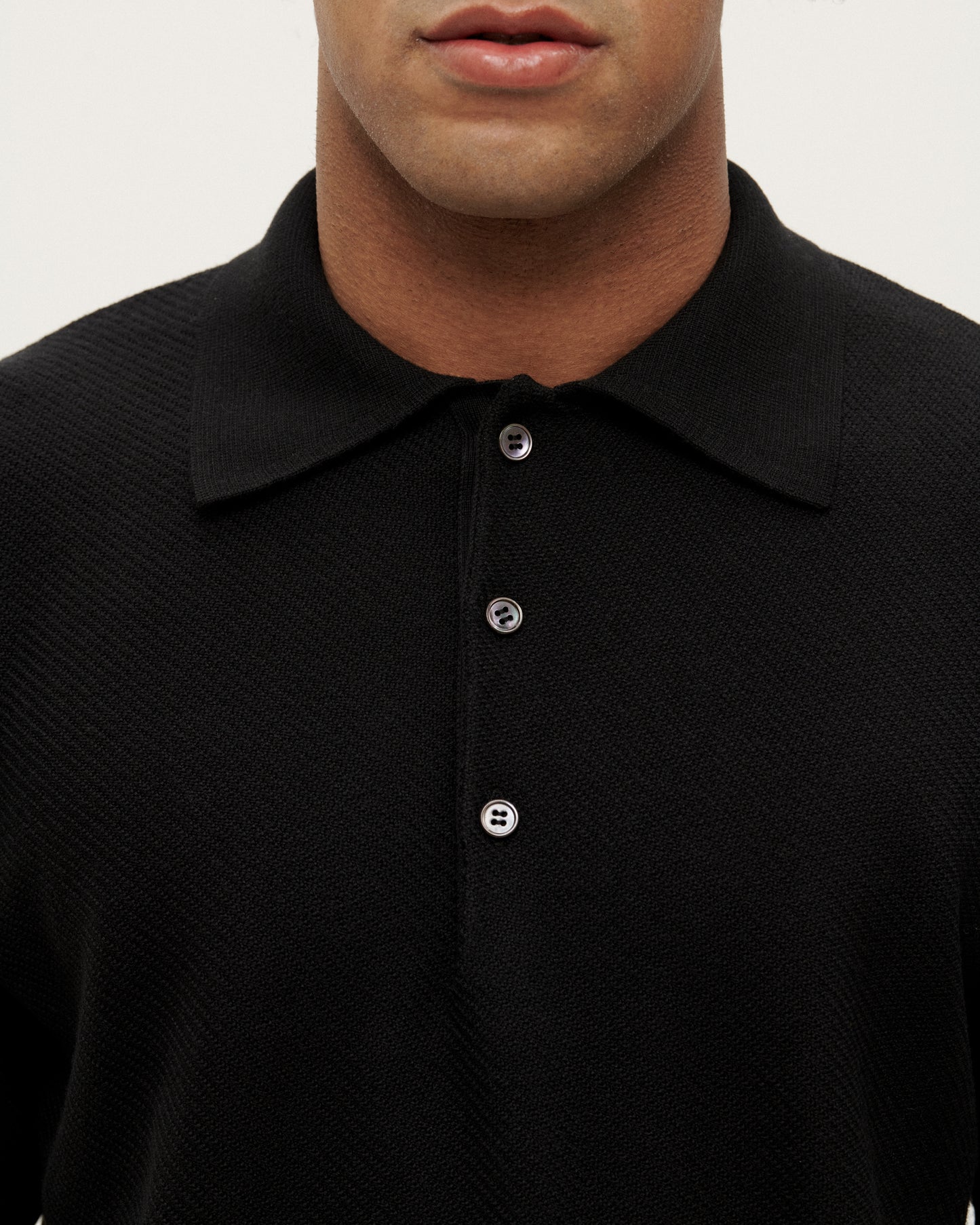 Black 90'S Polo