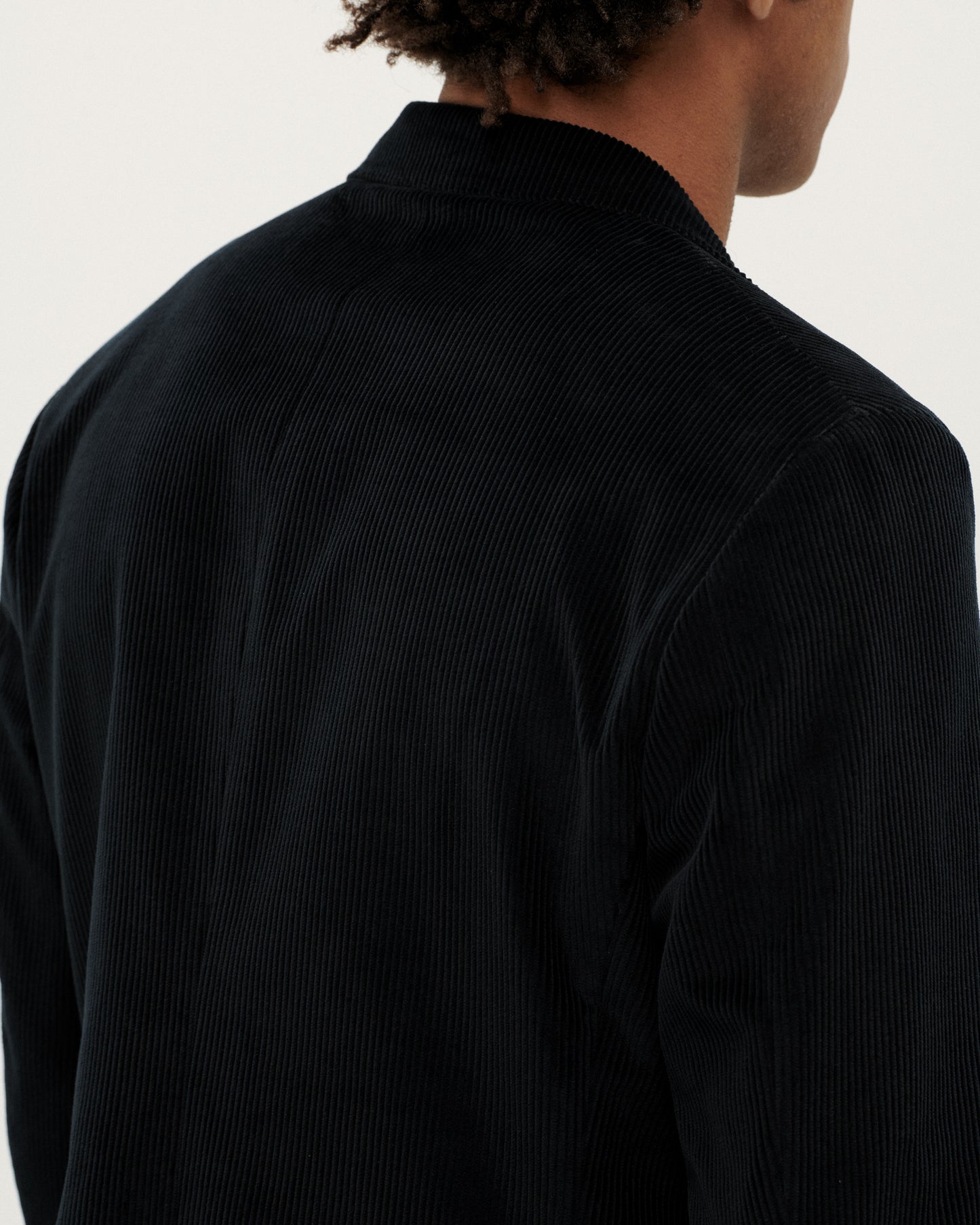 Black Corduroy Artist Suit