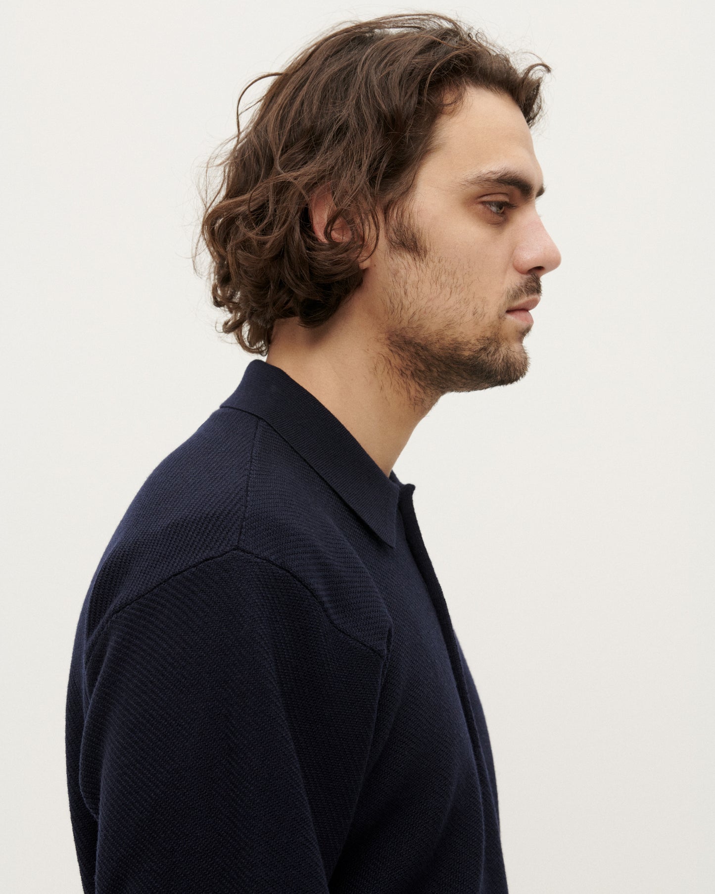 Navy 90'S Polo