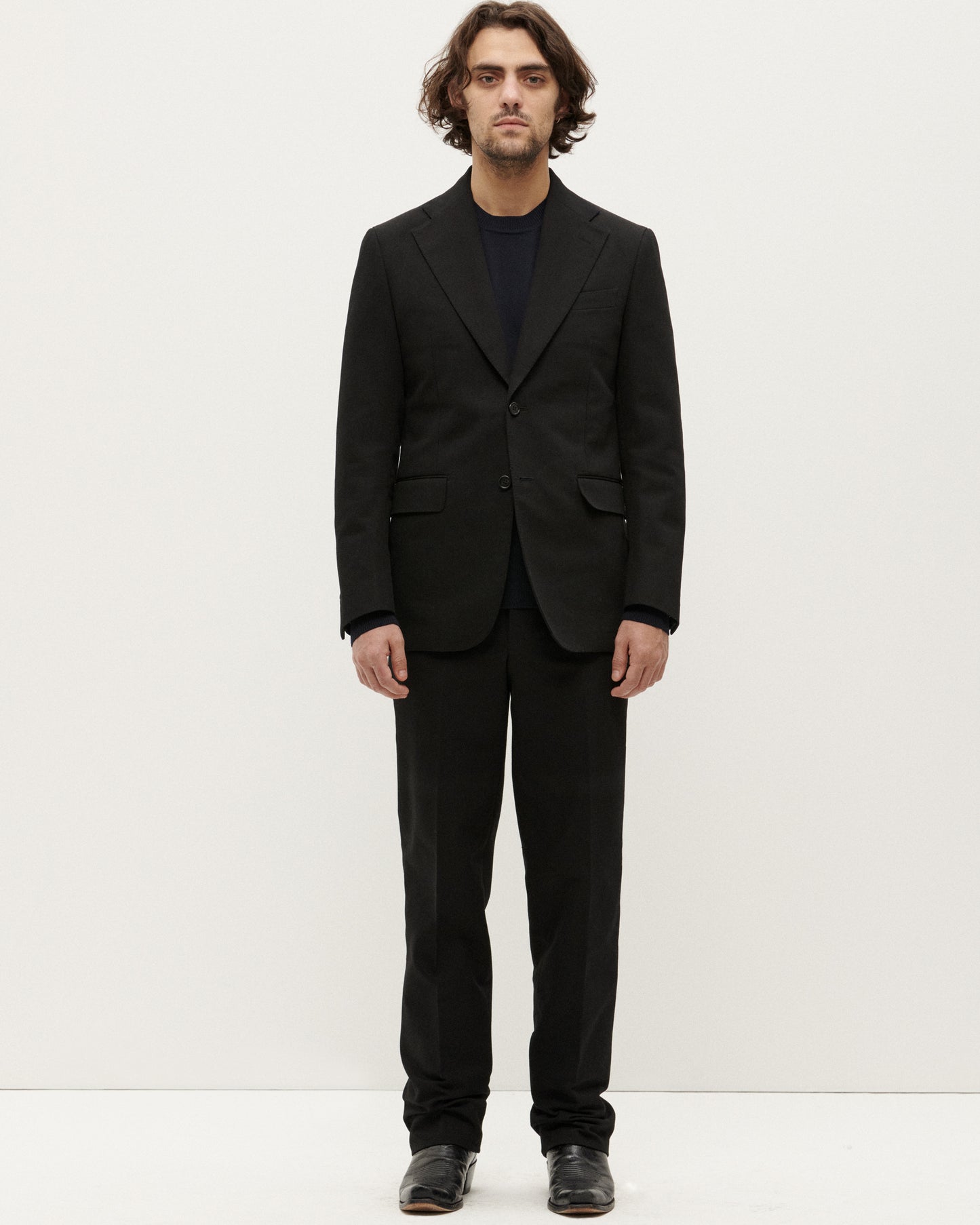Black Canvas Artist Suit
