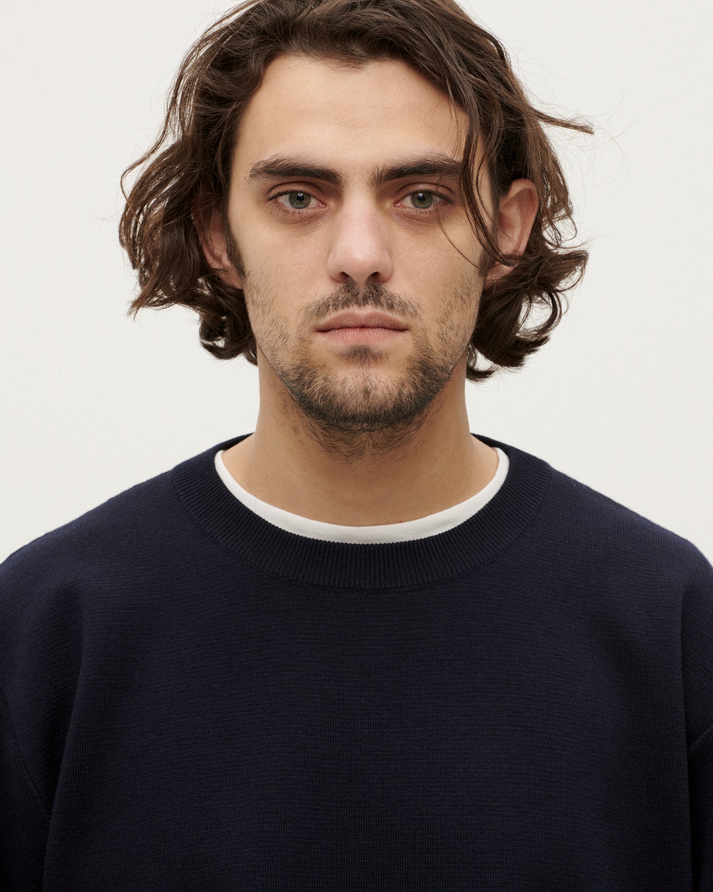 Navy Heavyweight Crewneck