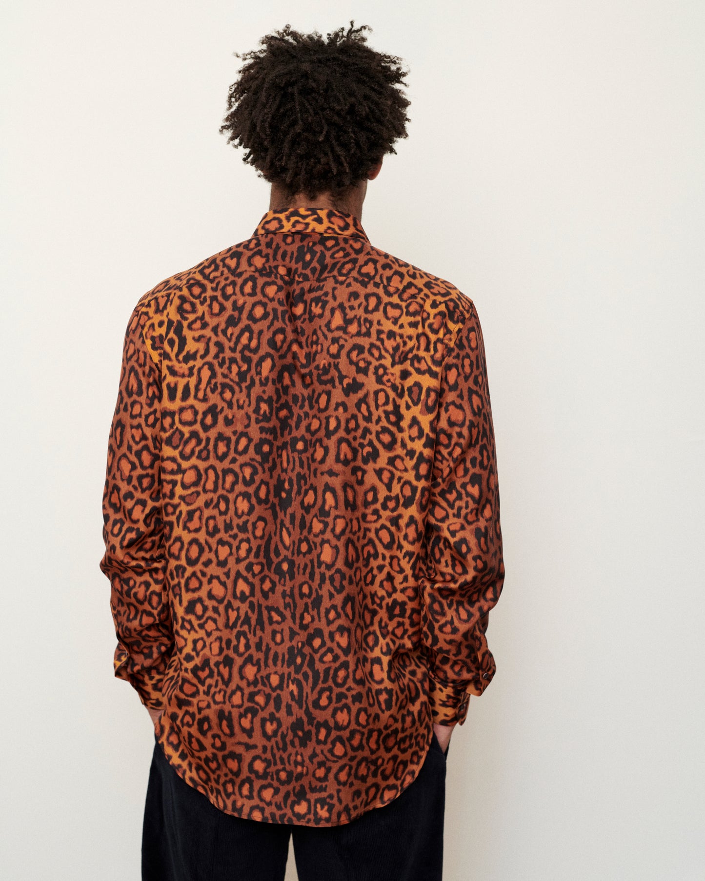 Vintage Leopard  Silk Model One Shirt