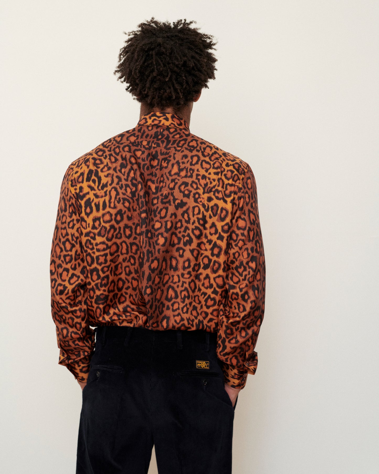 Vintage Leopard  Silk Model One Shirt