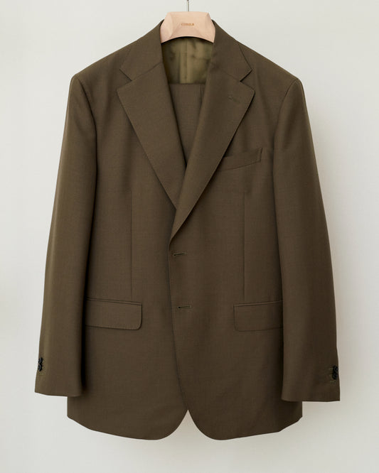 Light Brown Wool Mohair Artist Suit