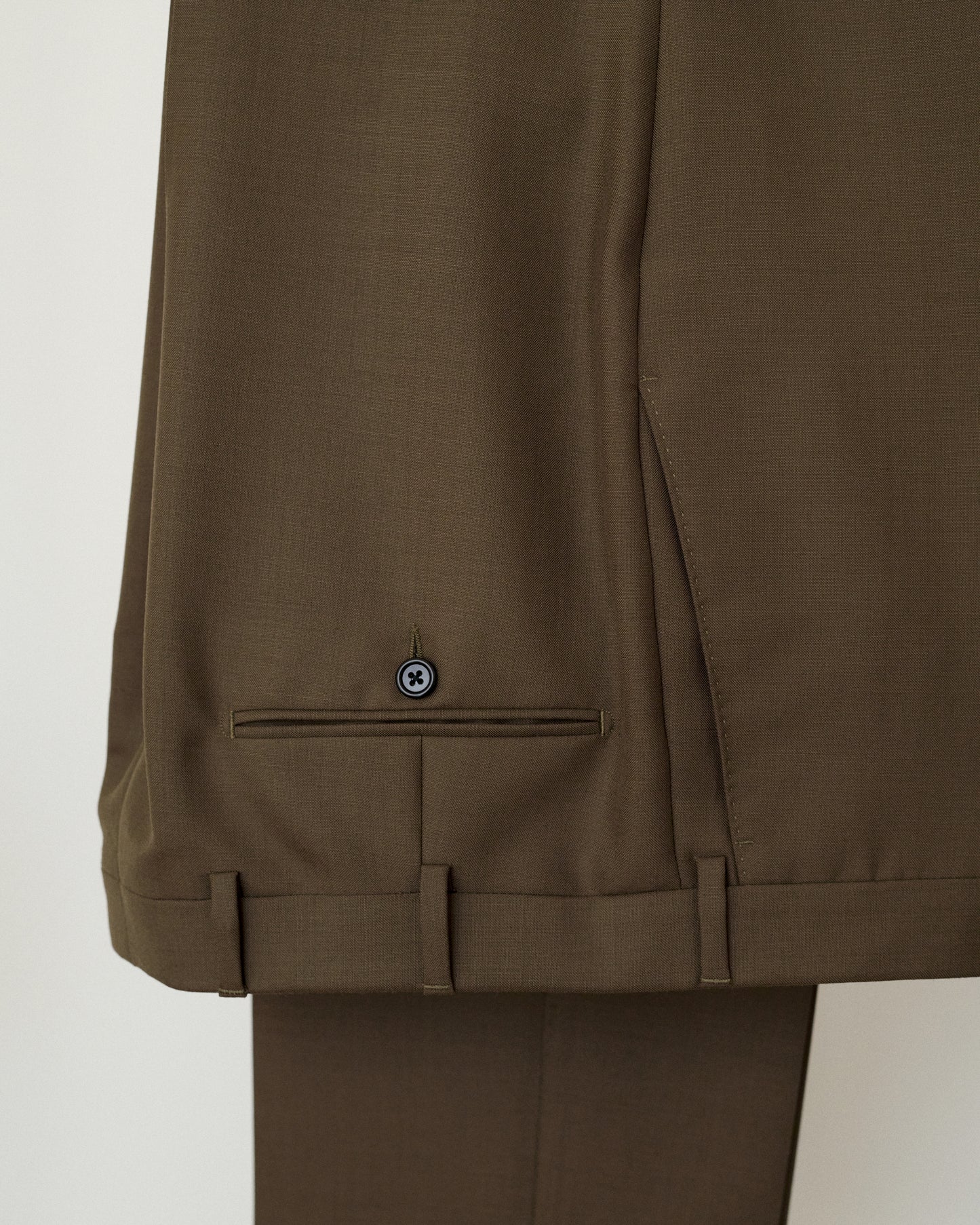 Light Brown Wool Mohair Artist Suit