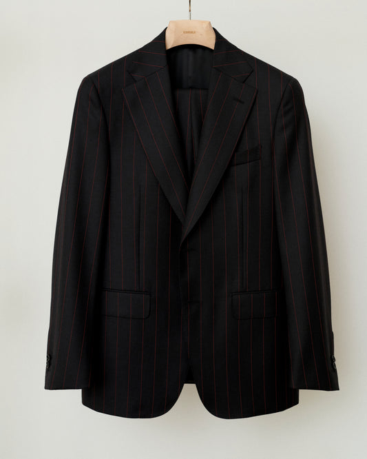 Red Pinstripe Artist Suit